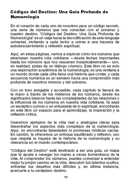 Códigos del Destino: Una Guía Profunda de Numerología (PDF).