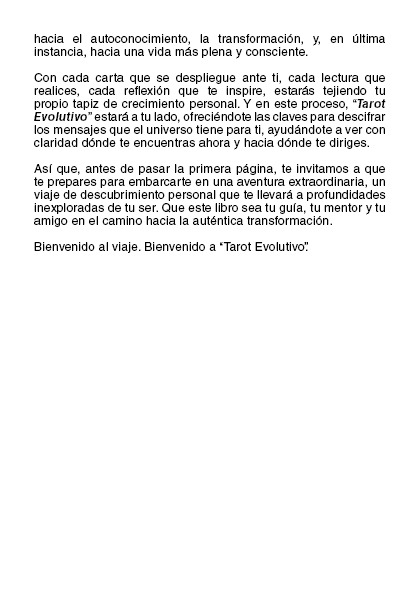 Tarot Evolutivo: Una Guía para el Autoconocimiento y la Transformación (PDF).