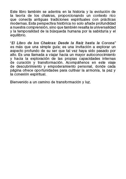 El Libro de los Chakras: Desde la Raíz hasta la Corona (PDF).