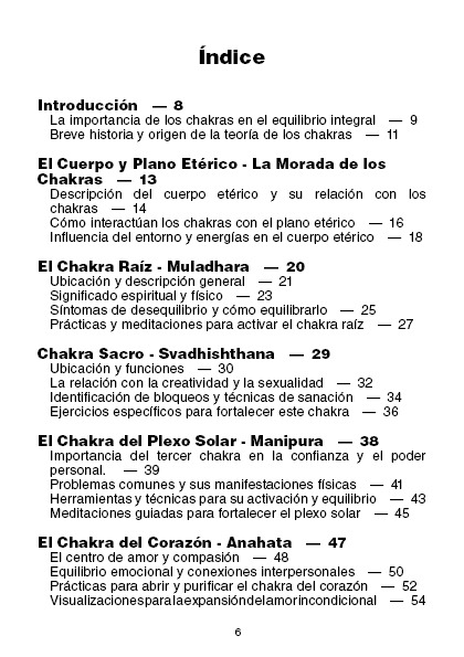 El Libro de los Chakras: Desde la Raíz hasta la Corona (PDF).
