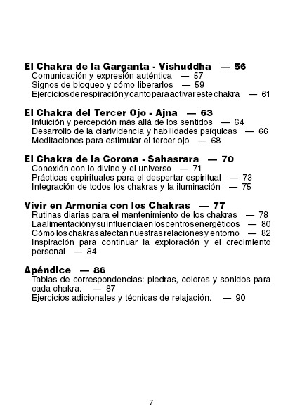 El Libro de los Chakras: Desde la Raíz hasta la Corona (PDF).