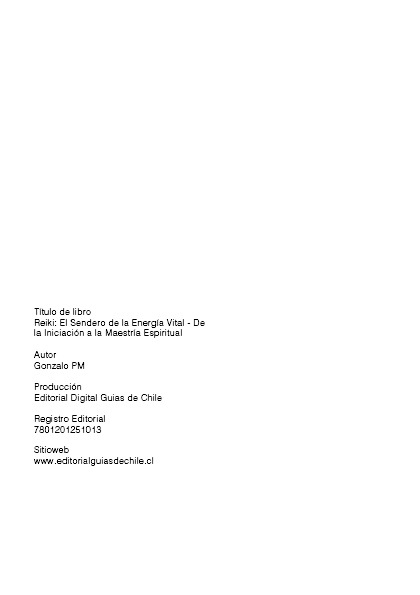 Reiki: El Sendero de la Energía Vital (PDF).