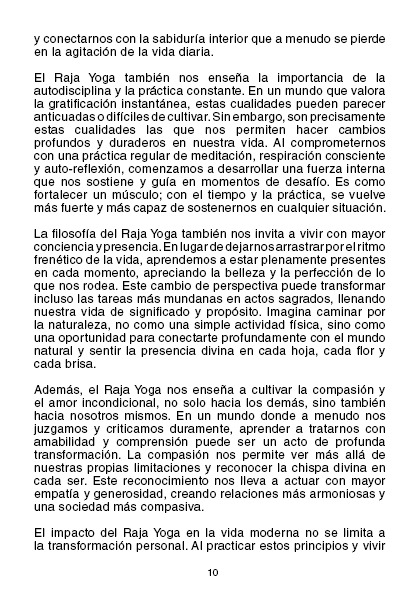 Raja Yoga: La Construcción del Alma y la Meditación de la Unión con Dios (PDF)